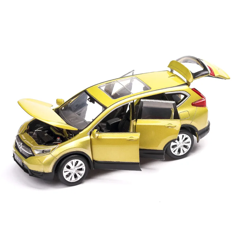 Модель автомобиля Honda Odyssey Lexus Nx200t Lx570 Toyota CRV Highland 1:32 Автомобильные Игрушки из сплава для детей металлические Литые машины детские игрушки