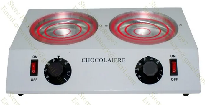 Ceramic non-stick Electric 110V 220V Chocolate.wax melting machine; chocolate melting pot