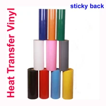 1 рулон 30 см x 20 м ПВХ теплопередача виниловая футболка железо на HTV пленка печать режущий плоттер термопресс