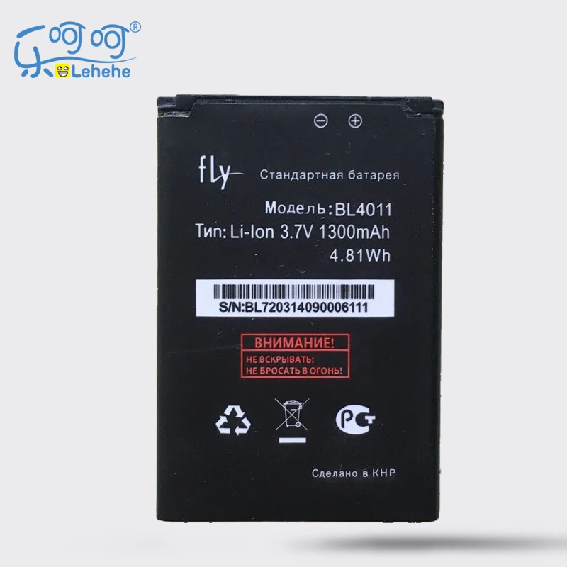 Lehehe Батарея для Fly bl4011 4011 IQ235 1300 мАч высокое качество Замена подарки | Мобильные