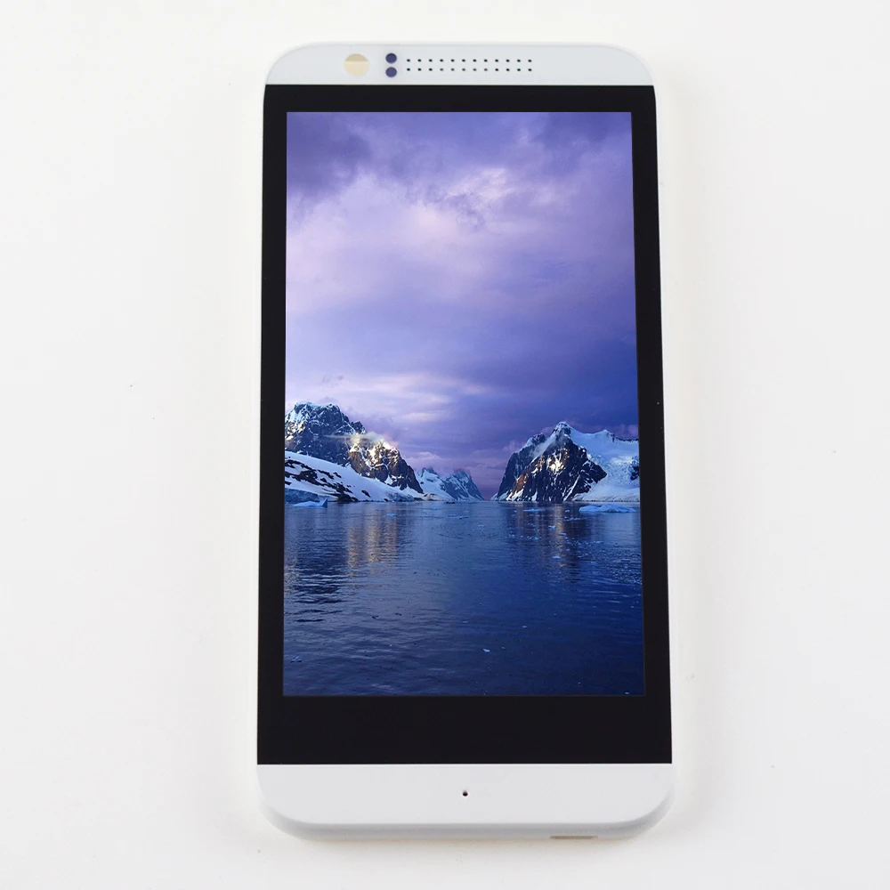

For HTC Desire 510 Single Sim Full Touch Screen Digitizer Panel Glass Sensor + LCD Display Panel Screen Assembly + Frame