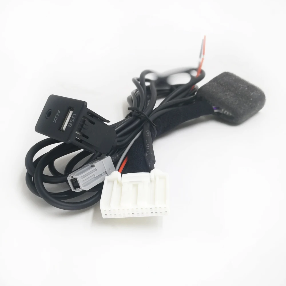 Biurlink Стерео DVD AUX USB Панель кабель адаптер AUX/USB кабель для Toyota Camry Corolla PRADO