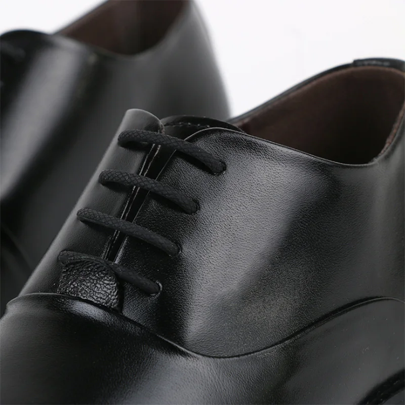 10pcslot Silicone Shoelaces For Leather Shoes Special Shoelace No Tie Shoe Laces For Men Business Lacing Shoes Rubber Shoelace (11)