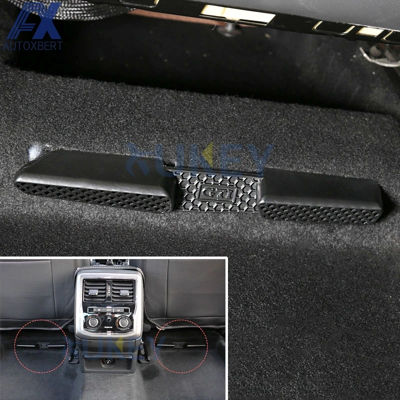 

AX 2Pcs For AUDI A3 MK2 VW Golf 6 MK6 GTI R ESTATE Wagon Under Seat Floor AC Heater Air Conditioner Duct Vent Cover Grill Outlet