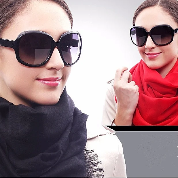 

100% polarized sunglasses anti-ultraviolet sunglasses for women fashionable large frame sunglasses UV400 Oculos De Sol Feminino