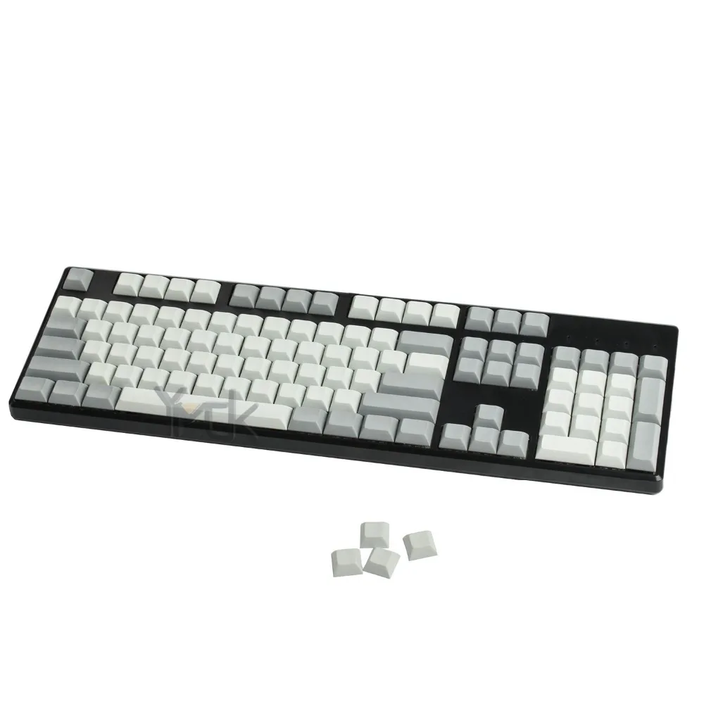 YMDK 108 пустой ключ серый LEORY DSA Keyset PBT для ANSI MX механическая клавиатура