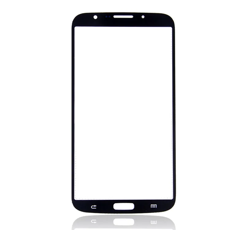 Черная передняя внешняя линза стекло экран Замена для Samsung Galaxy Mega 6 3 i9200 i9205 с