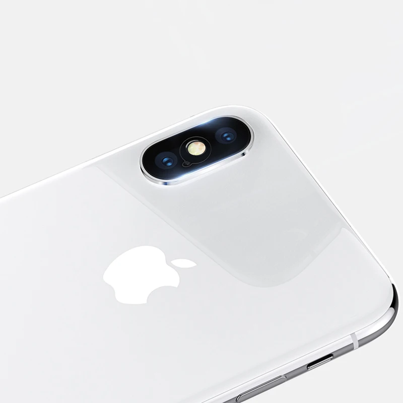 OTAO объектив камеры закаленное стекло Screen Protector 2 шт./лот для Apple IPhone X 8 7 6 S плюс 5S se 5C