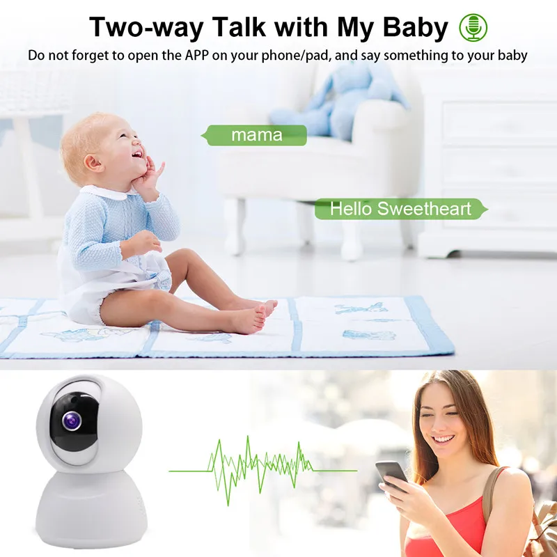 IP Camera Wi fi 1080P video surveillance Alexa smart home security cloud storage WiFi wireless security network CCTV Poto Camera