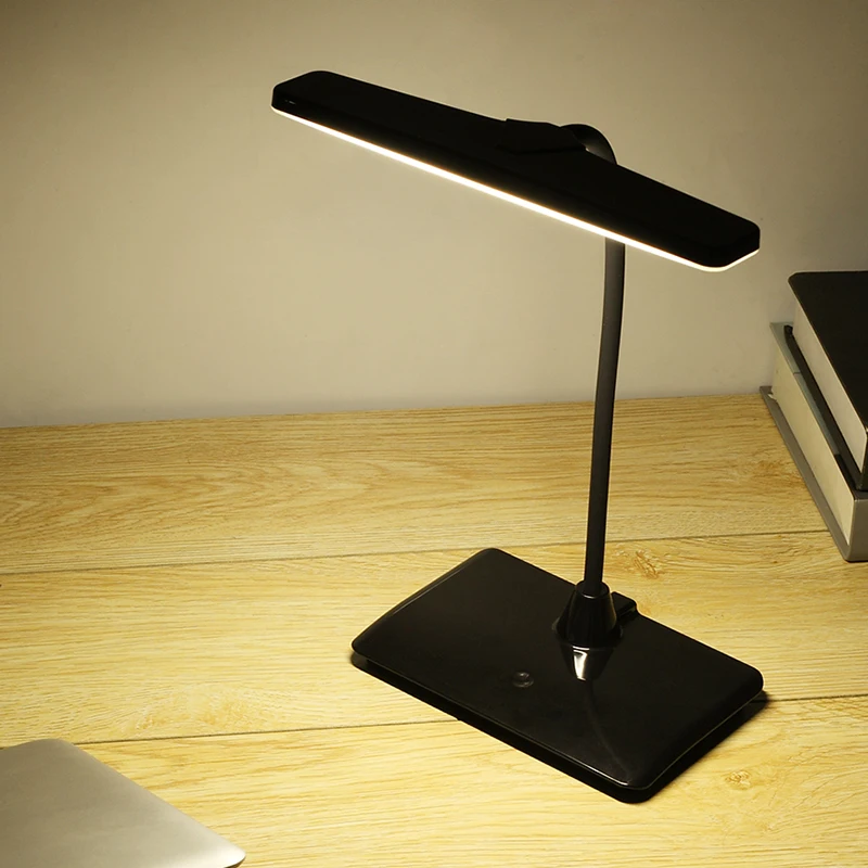Светодиодная настольная лампа Регулируемый Цвет и свет защиты глаза для обучение чтению рабочих мест, подходящих на столе в общежитии прикроватный