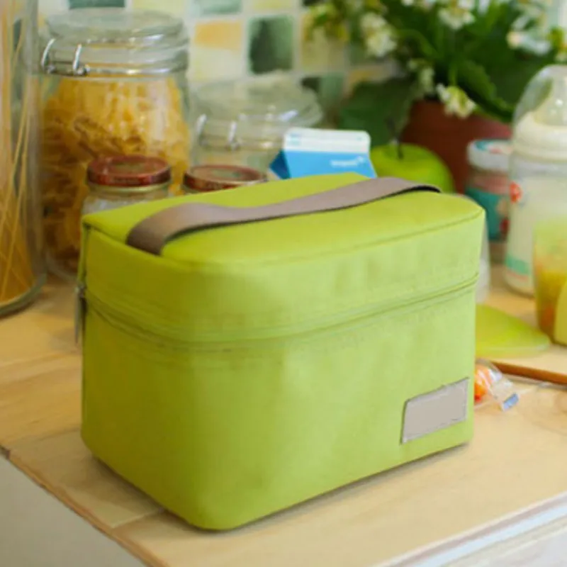 Водонепроницаемая Сумка-тоут для обеда, переносная термоизолированная сумка для еды, для женщин и детей, Bento, Ланч-бокс, сумки