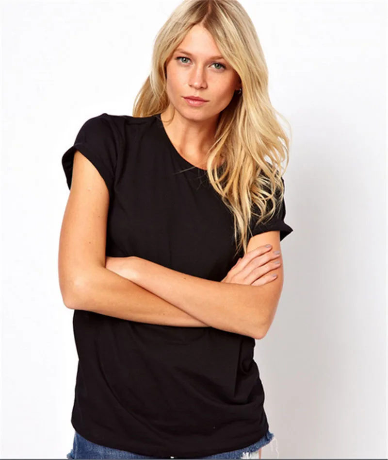 Женская футболка с крыльями ангела camiseta Feminina туника вырезами сзади укороченный