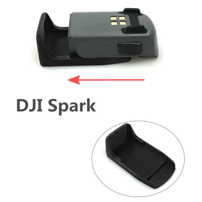 

Sunnylife 3D Printed Battery Charging Port Self-lock Cover Dust-proof Self-locking Protection Case Housing Shell for DJI Spark