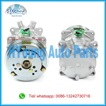 

6627 6665 AT262559 ac compressor for Sanden SD5H14 2PK 132mm 24v VERT O-RING