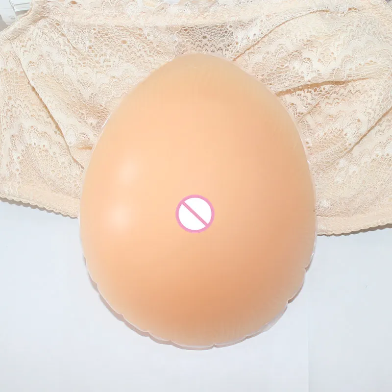 

Newly Large Silicone Breast Form Make Silicone Breast Prosthesis 400g Size5 Mastectomy Fake Big Boob Artificial with SGS