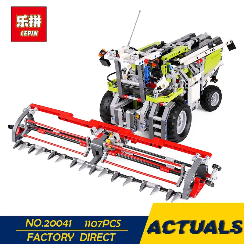

LEPIN 20041 1107Pcs Genuine Technic Series The Combine Harvester Set 8274 Educational Building Blocks Bricks Toys Model Gift