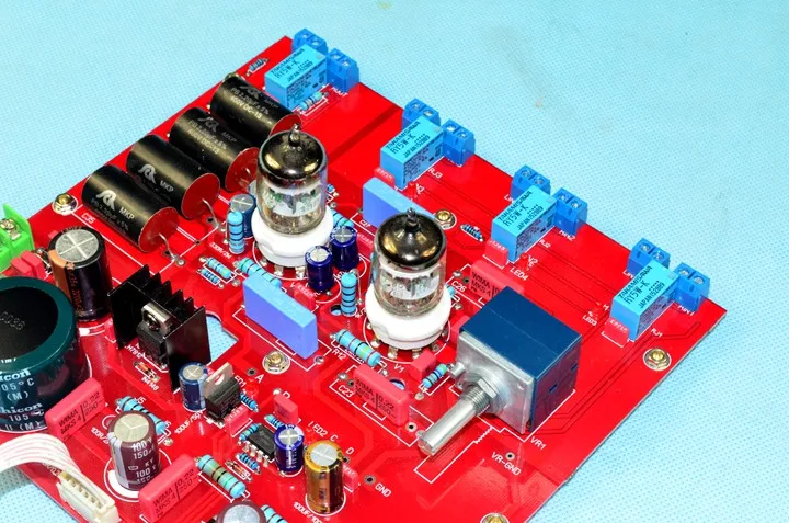 Собранные YS-D1 5670 Tube Preamp доска 3 входных база по Матисса схемы предусилителя