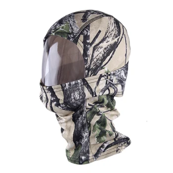 

Tactical Bionic Camouflage Mask Quick-dry Hood Full Face Mask Hat Outdoor Hunting Scarf Balaclava Hiking Cycling Warm Cap