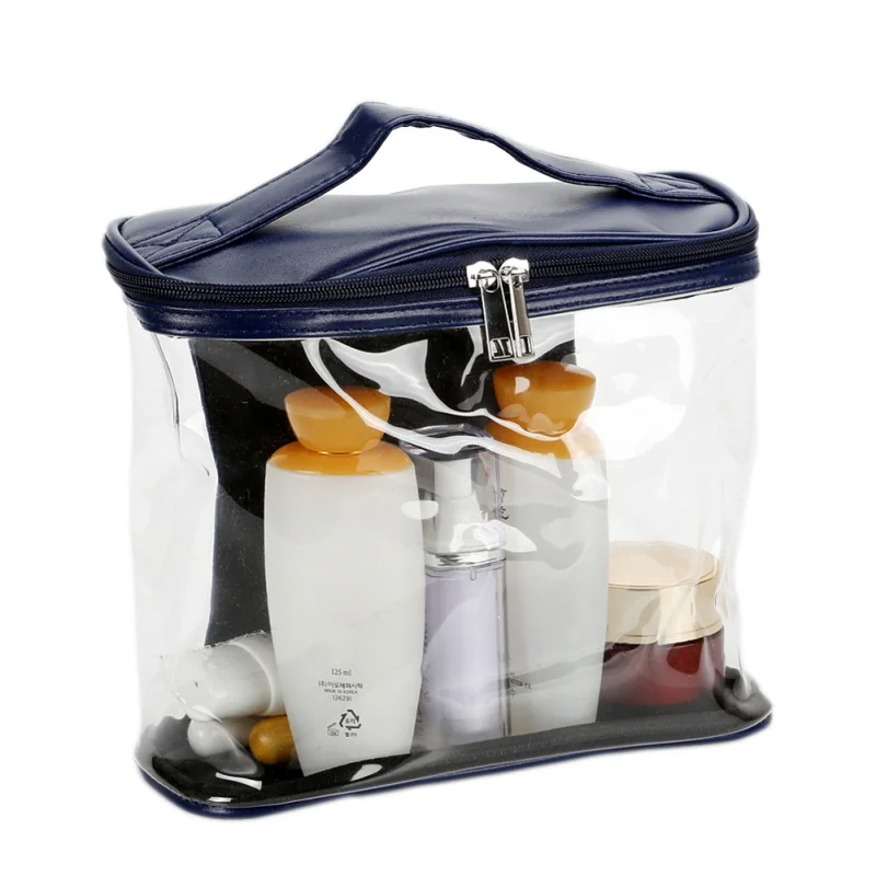 

Travel Transparent bags Waterproof Women Men Toiletry Kit PVC Zipper cosmetic Bag Large Capacity Makeup Storage Pouch Bag