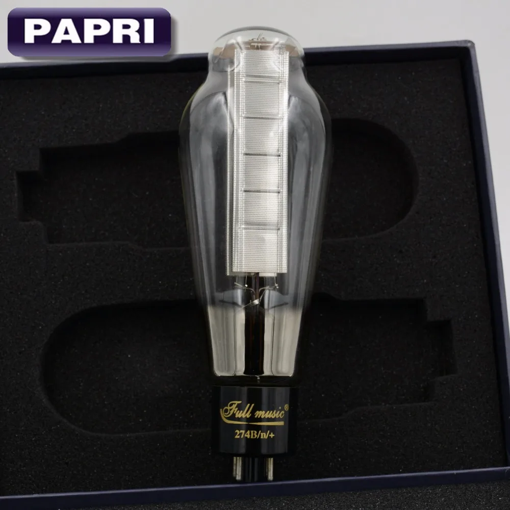 Вакуумные трубки PAPRI HiFi TJ полное воспроизведение музыки 274B/N + 274B позолоченная