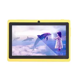7-дюймовый Планшеты A33 Android 4,4 Quad-core Wi-Fi tablet 512 MB Оперативная память 8 GB Встроенная память удобный компьютер PC для подарок для ребенка