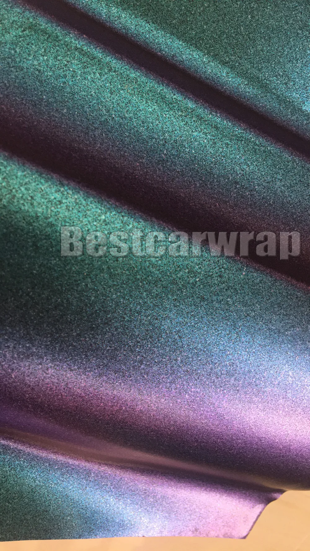 BLUE TO PURPLE satin chameleon matte metallic car wrap film flip flop ML12  (2)