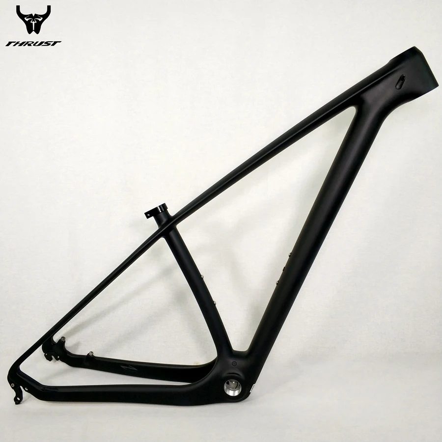 Cheap THRUST Bicycle Frame 29er Mountain Bike Frame mtb 15 17 19 Carbon Frame 29er 27.5er BSA BB30 System 2 year Warranty 8
