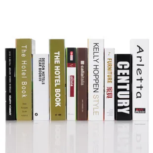 10 قطعة المحاكاة دراسة الكتاب الزفاف التصوير خزانة مربع قالب زخرفة الدعائم محاكاة وهمية وهمية كتاب