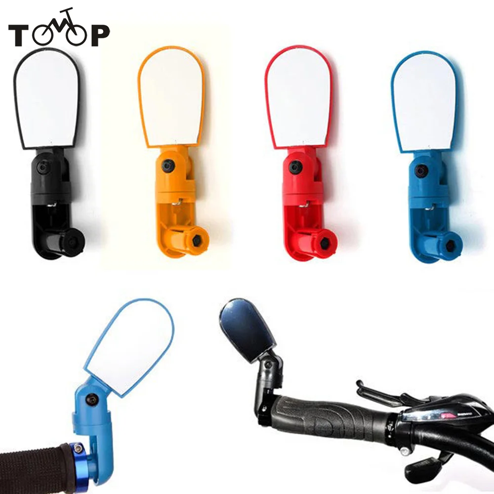Adjustable MTB Bike Bicycle Cycling Rearview Mirror Glass Mini Small