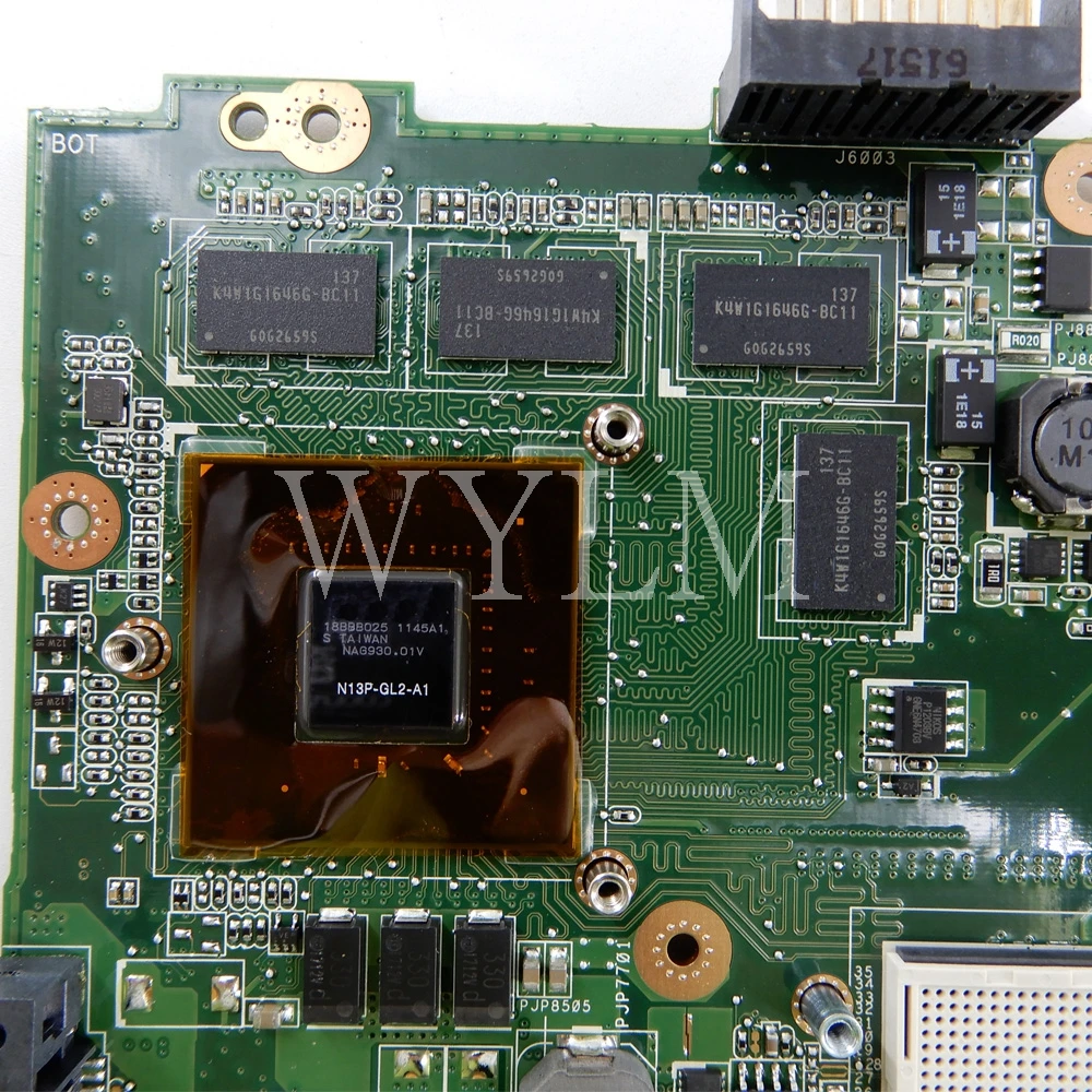 K43SM материнская плата REV4.1 GT630M 1 ГБ для ASUS A43S X43S K43S K43SV K43SJ N13P GL2 A1 HM65 DDR3 ноутбука