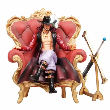 

2019 Anime GK POP Dracule Mihawk PVC Action Figure Collection Models Toys Gifts