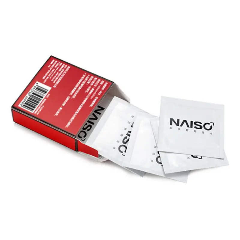 Продажа 12 шт. кор. мужской задержки влажной салфетки натуральный растительный экстракт Для мужчин сексуальной продлить Retardant Enhancer удовольствие тка...