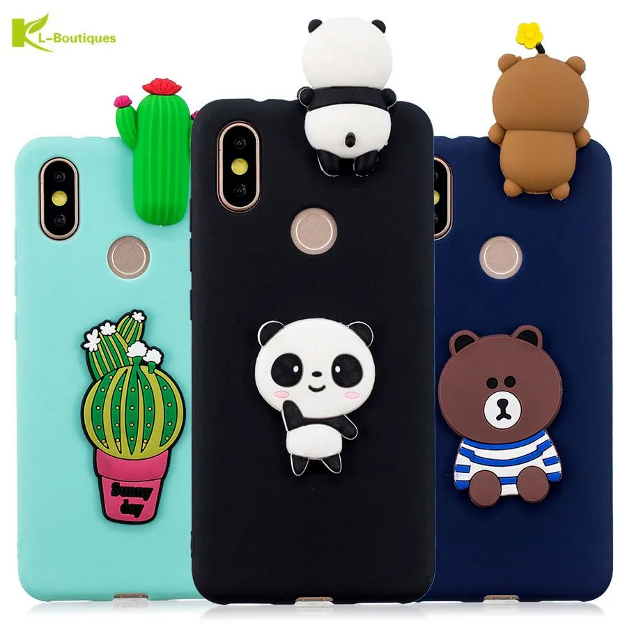 

Coque Mi A1 A2 Case on for Xiaomi Mi A1 5X Case Soft 3D DIY Bear Doll Toy Phone Case for Fundas Xiaomi Mi A2 6X 5X A1 Cover Case
