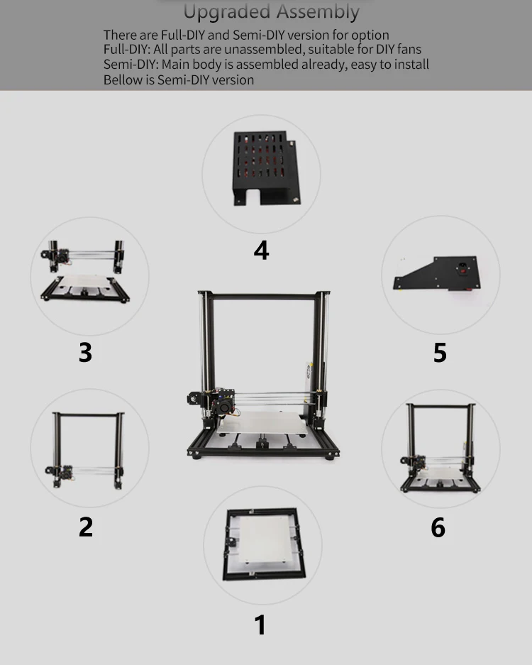 Anet ET4 A8 plus 3d принтер Набор DIY Размер печати 220*220*250 мм высокоточная рамка из алюминиевого сплава FDM 3d принтер с нитью 3D