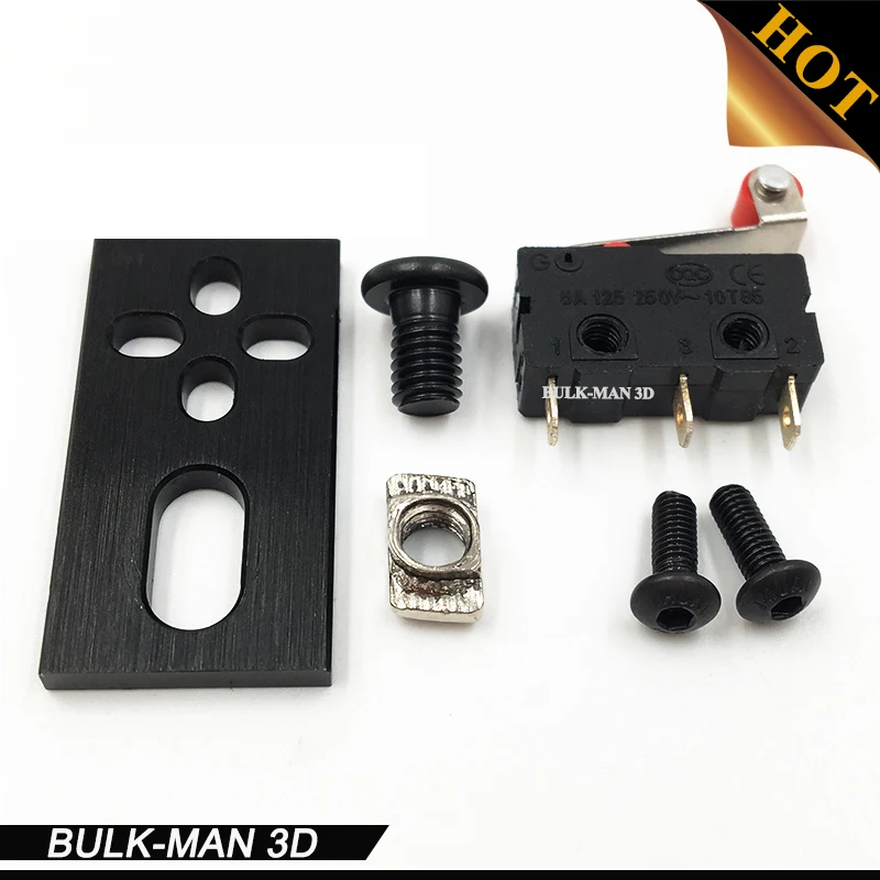 

CNC Machining Micro Limit Switch Kit with Mounting Plate for 3d printer, OX CNC, Workbee and other CNC Router Machine