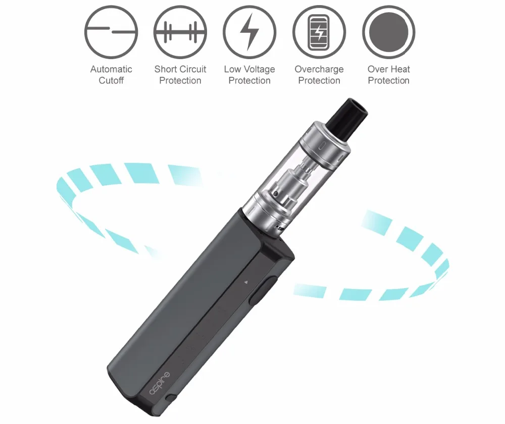 Aspire K Lite Kit 900mAh Battery Electronic Cigarette MOD Vape and 2ml K Lite Tank Support Aspire BVC Coil Spryte Coil 01 (11)
