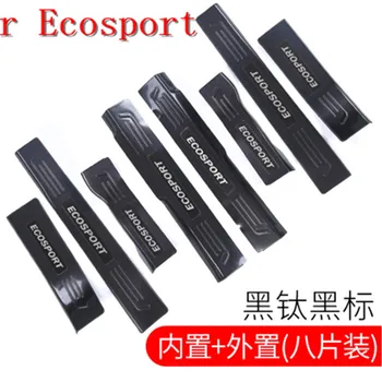 

Stainless Steel car Protective threshold bar Scuff Plate/Door Sill Door Sill For Ford Ecosport 2018 Car styling