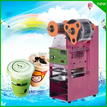 AC220V машина запечатывания чашки для упаковки еды и напитков, автоматический герметик для чашек, чашка для бабл-ти машина запечатывания