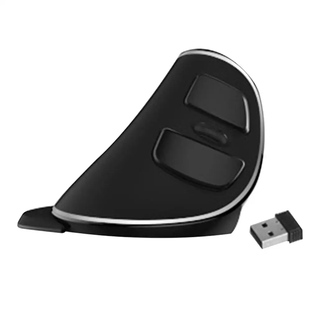

M618 PLUS Ergonomics Vertical Gaming Wireless Mouse 6 Buttons 1600 DPI Optical Wireless Right Hand Mice For PC Laptop Computer