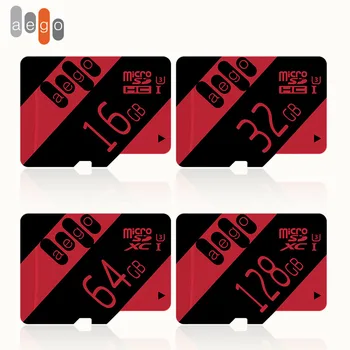 

AEGO Memory Card 256GB 128GB 64GB U3 UHS-3 32GB Micro sd card Class10 UHS-1 flash card Memory Microsd TF/SD Cards for Tablet
