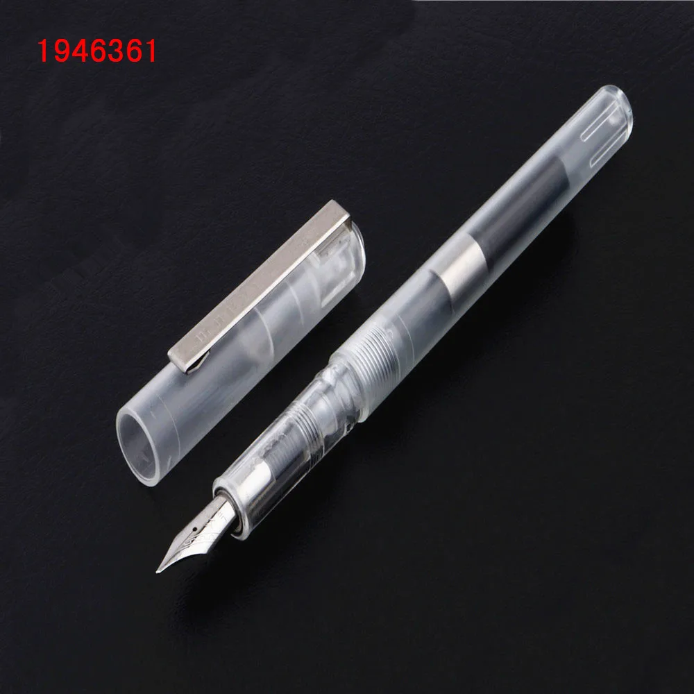 JINHAO 991 прозрачный белый цвет тонкий перьевая ручка новые студенческие Детские тренировочные ручки