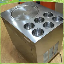 Дешевая машина для приготовления жареного мороженого машина для замораживания йогурта молочного сока