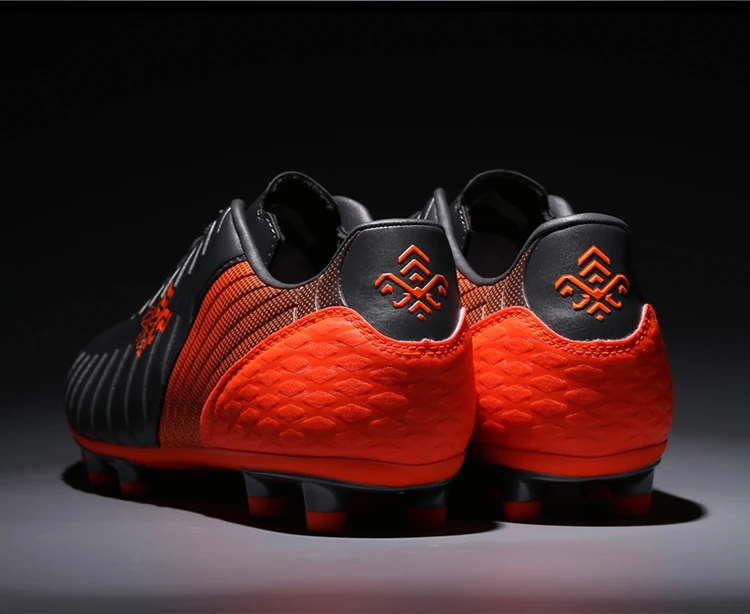 Футбольная обувь мужской, футбол шиповки мужские ботинки красные уличные газон длинные шипованные, футбольные ботинки