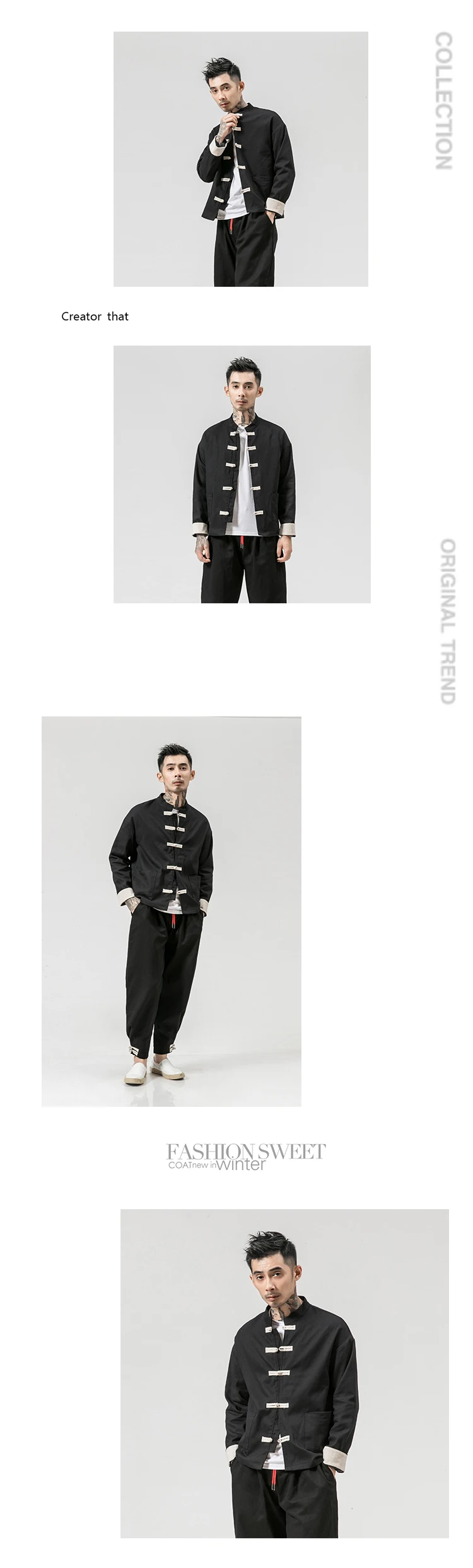 MR-DONOO ветровка, Япония и Корея, мужская куртка с карманами, черная однотонная куртка-бомбер, мужская одежда Harajuku на пуговицах, B375-1701