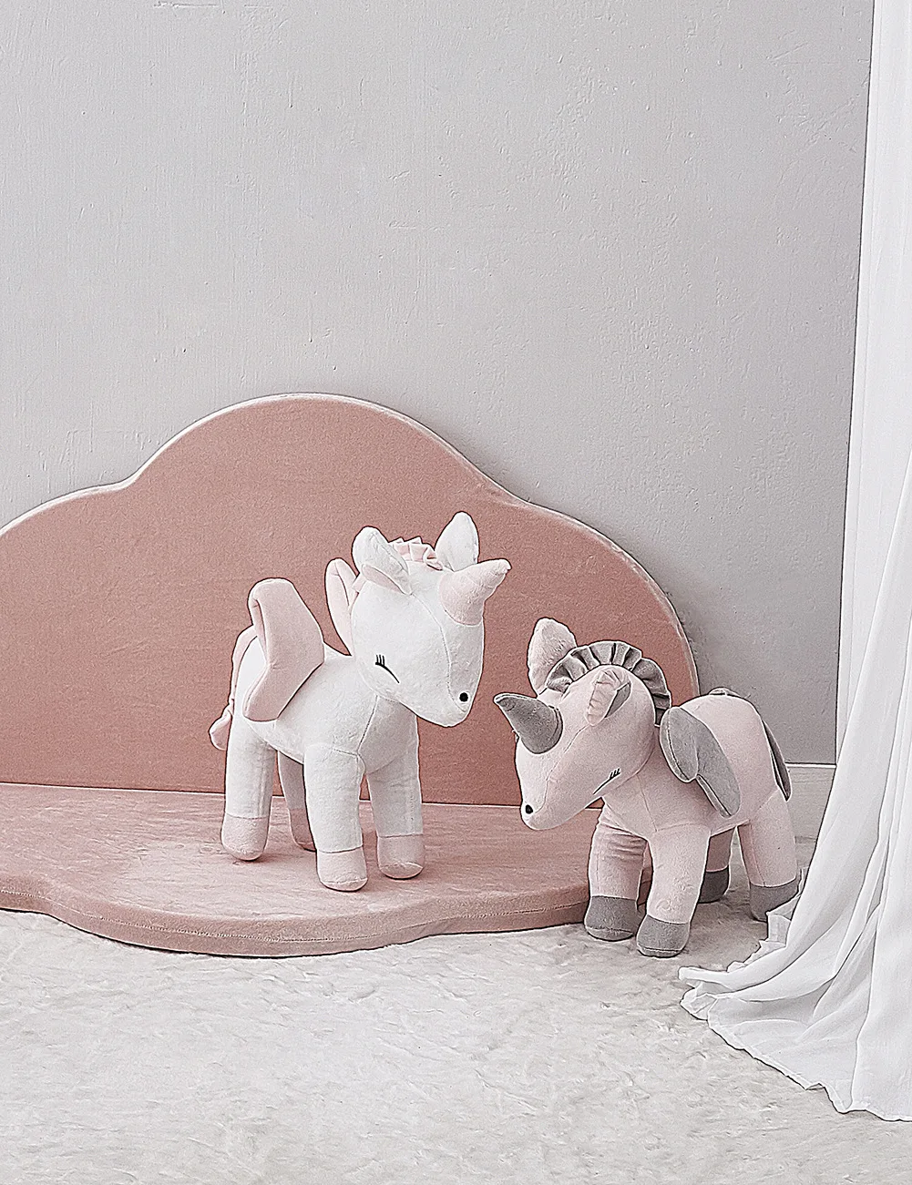 INS Детская комната украшения Единорог игрушка подушка фотография детская комната украшение пони