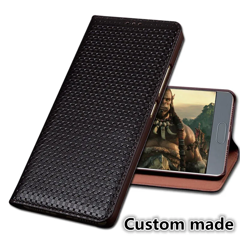 

LJ02 Genuine Leather Magnet Flip Case For Apple iphone 7 Plus Phone Case For Apple iphone 7 Plus Flip Cover Free Shipping