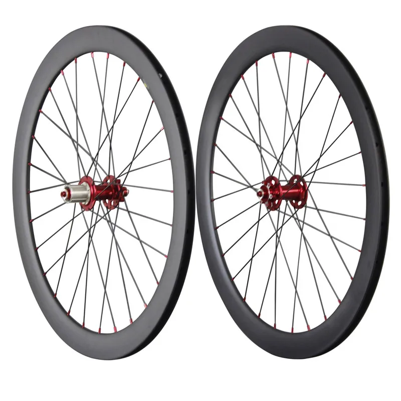 

50mm clincher carbon disc wheels road bike wheelset 28/28H UD matt Powerway M71 bicycle wheelset 50C