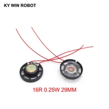 *#Best Price 2pcs/lot New Ultra-thin Toy-car horn 16 ohms 0.25 watt 0.25W 16R speaker Diameter 29MM 2.9CM With Wire *#Best Price 2pcs/lot New Ultra-thin Toy-car horn 16 ohms 0.25 watt 0.25W 16R speaker Diameter 29MM 2.9CM With Wire