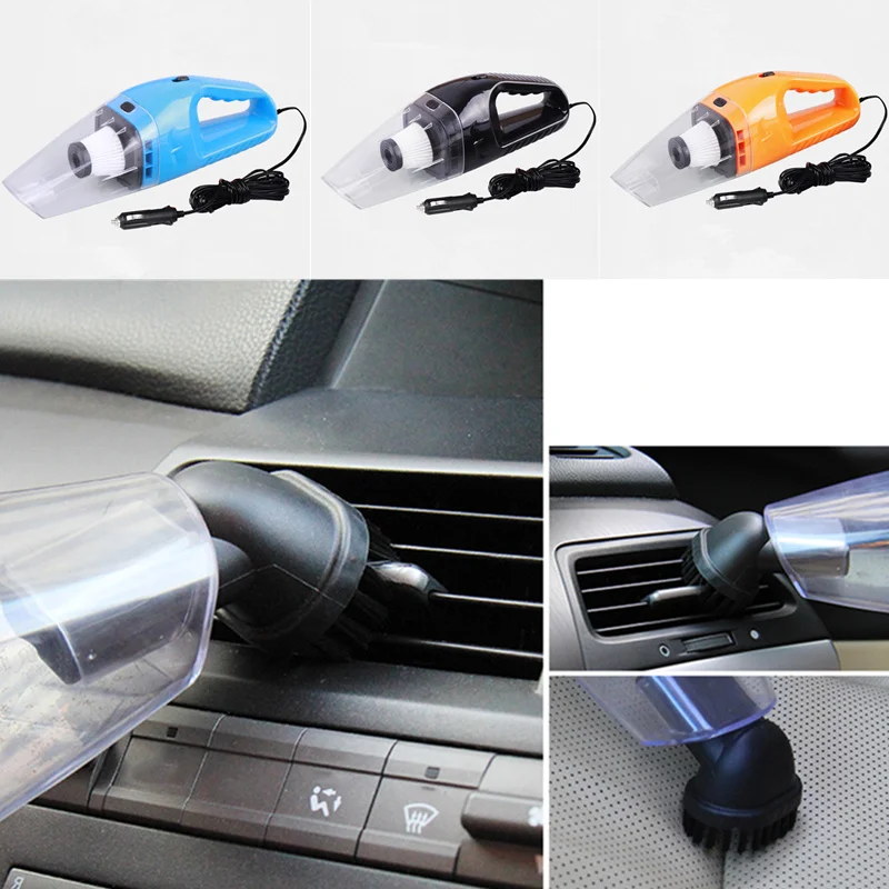 

120W 12V Car Portable Handheld Vacuum Cleaner Wet and Dry Dual Use for Chevrolet Cruze Trax Aveo Lova Sail Epica Captiva Volt