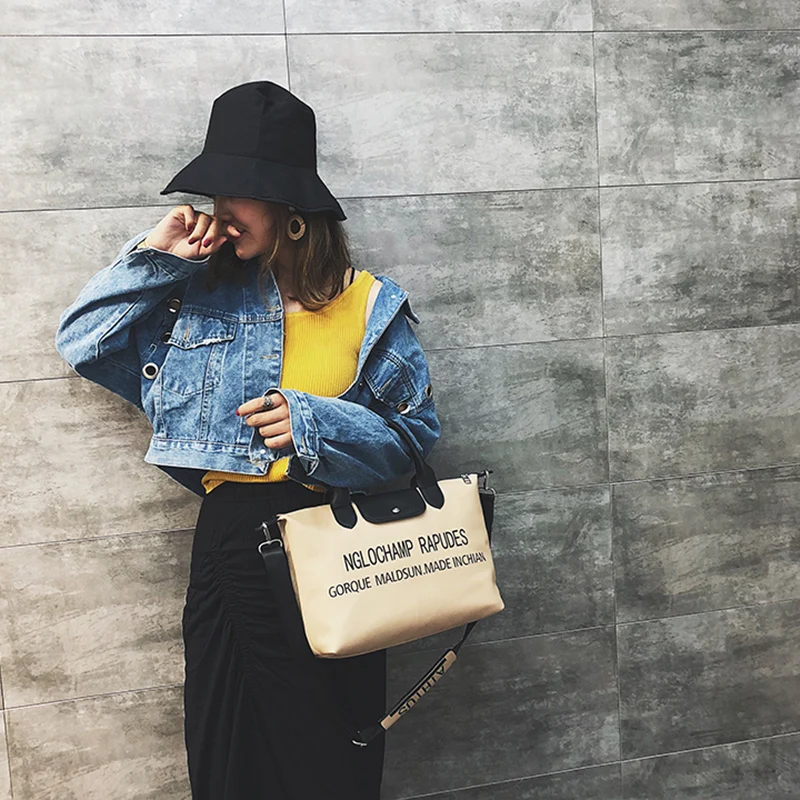 Women Large Leather Handbag Female Designer Fashion Letter Messenger Shoulder Bag Ladies Crossbody Bag Outdoor Tote Purse SS7362 (8)